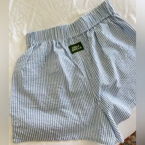 Daily Drills Seersucker Shorts - BRAND NEW!